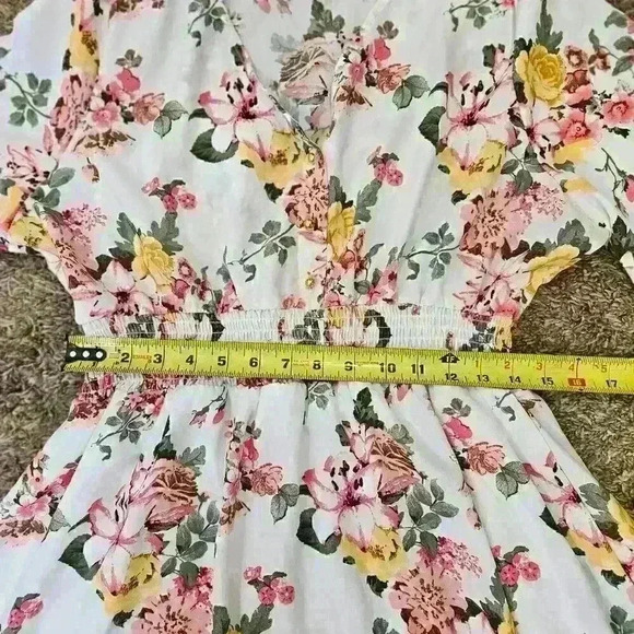 Stella Tweed Womens Floral Garden Flowy XL Dress - Picture 6 of 6